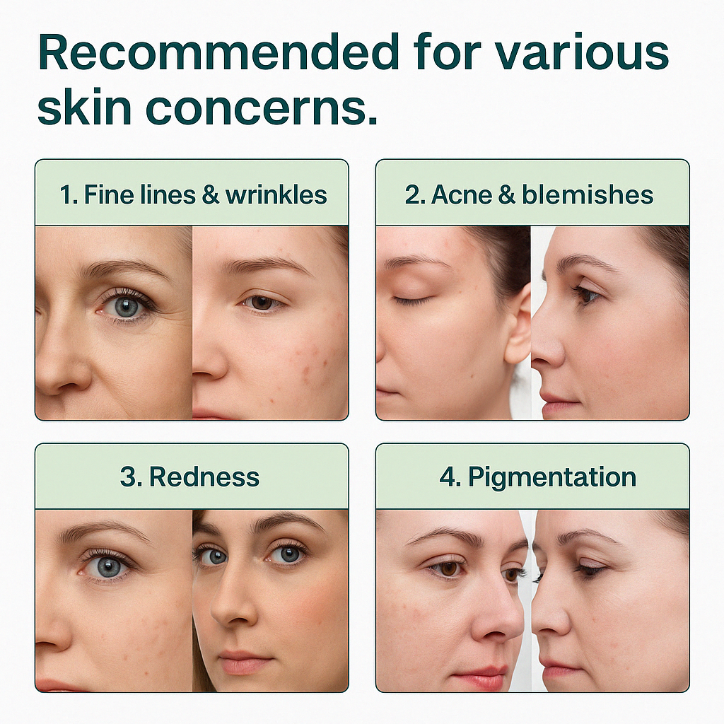 Reveal clearer, radiant skin in just 10 minutes a day 💆‍♀️✨